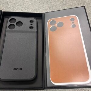 dbrand Grip Case Matte Black iPhone 17 Pro Max Leather Skin New Open Box